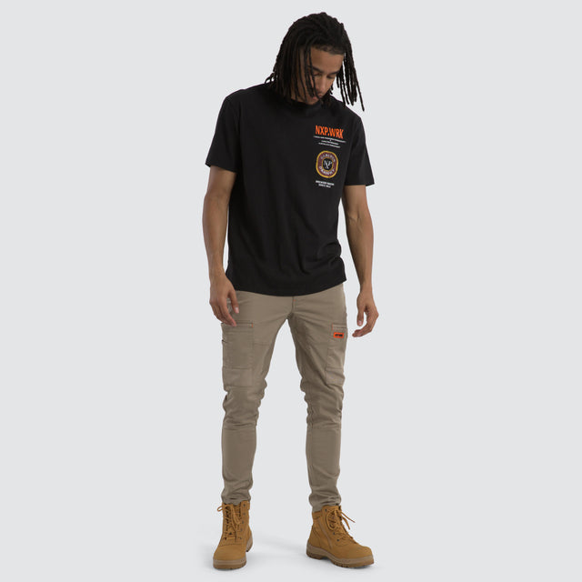 Carlton Draught Concept Work Tee Jet Black