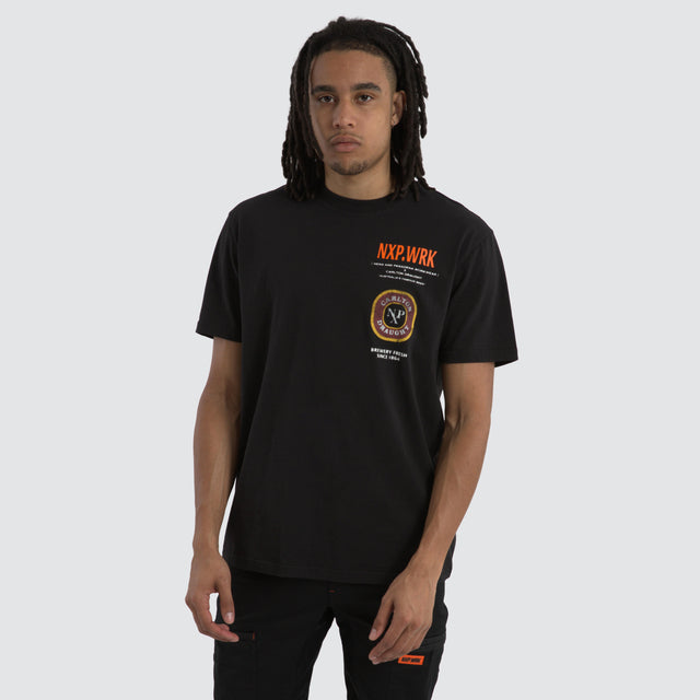 Carlton Draught Concept Work Tee Jet Black