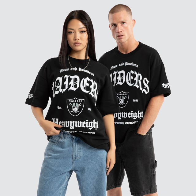 Las Vegas Raiders Coach Loopback Tee Jet Black