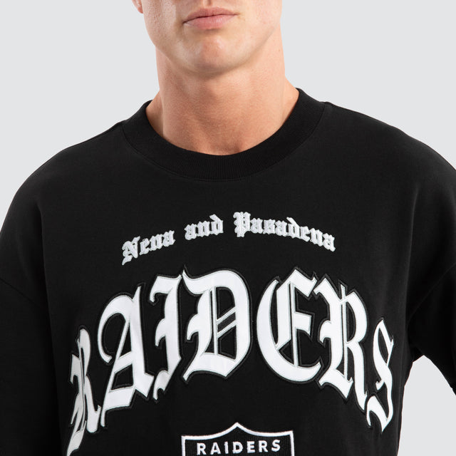 Las Vegas Raiders Coach Loopback Tee Jet Black