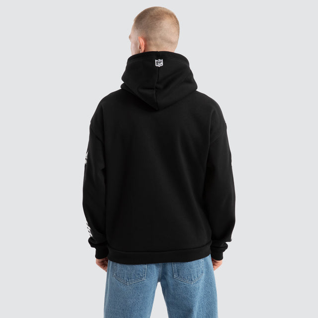 Las Vegas Raiders Coach Zip Hoodie Jet Black