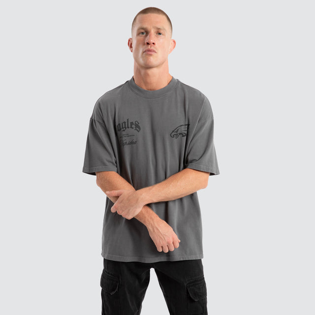 Philadelphia Eagles Defence Raptor Tee Pigment Charcoal