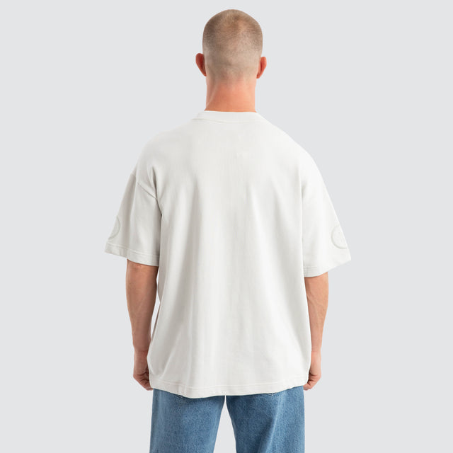 Boss Loopback Raptor Tee Glacier grey