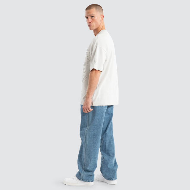 Boss Loopback Raptor Tee Glacier grey