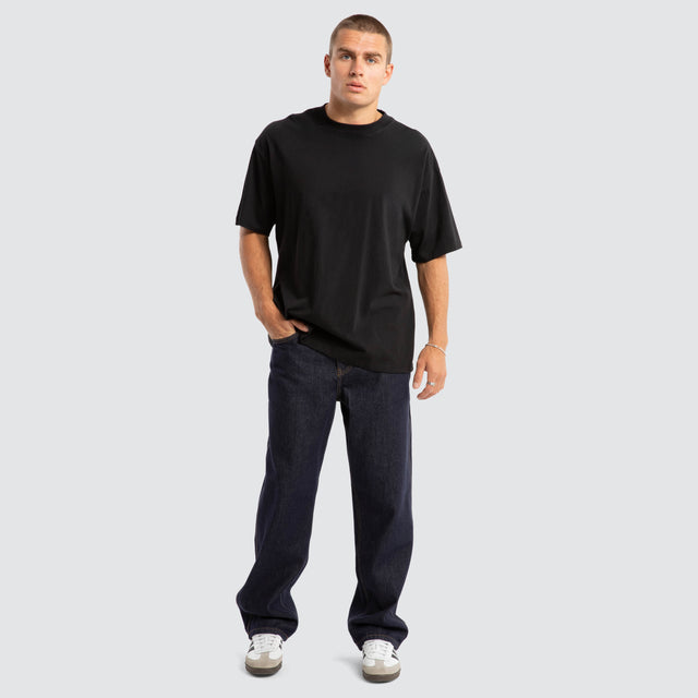 Dillon Baggy Fit Jean Raw Denim Blue
