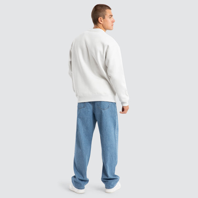 Boss Box Fit Sweater Glacier Grey / Castlerock