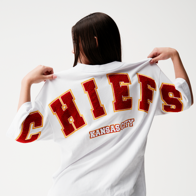 Kansas City Chiefs Surround Loopback Tee White