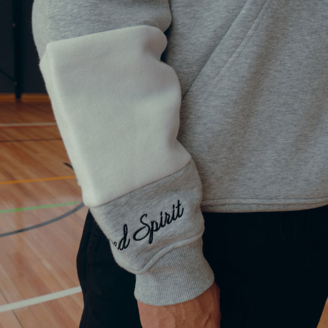 Conquer Relaxed Hoodie Grey Marle