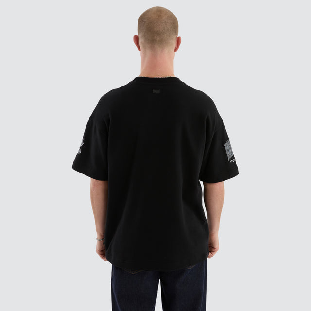 Carlton Blues Game-On Loopback Tee Jet Black