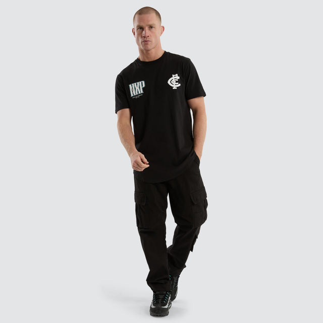 Carlton Blues Legend Tee Jet Black