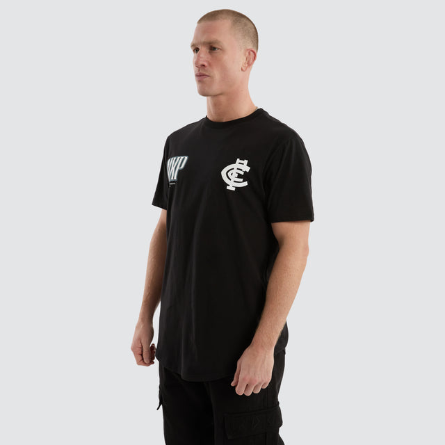 Carlton Blues Legend Tee Jet Black