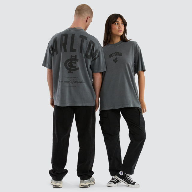 Carlton Blues Hunter Tee Pigment Charcoal