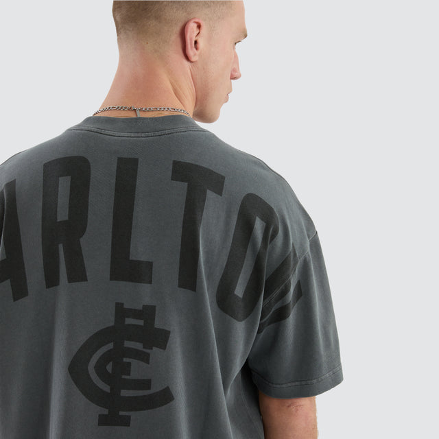 Carlton Blues Hunter Tee Pigment Charcoal