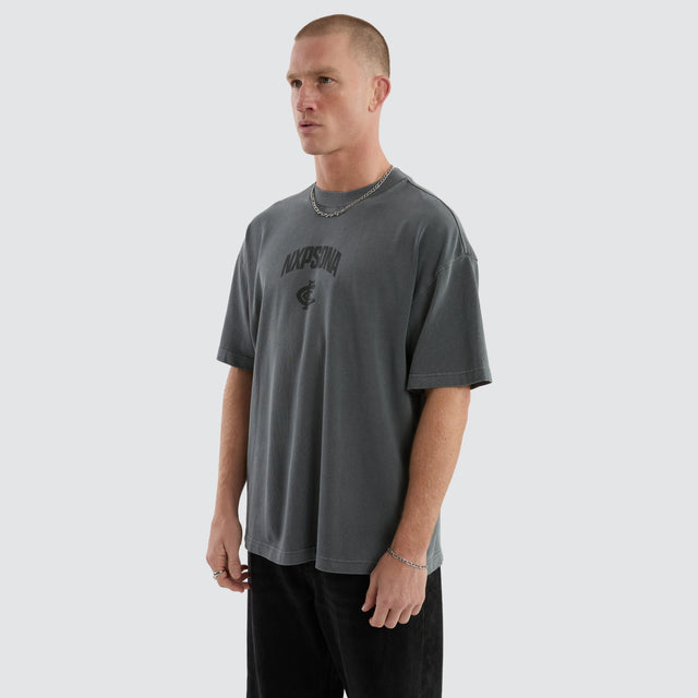 Carlton Blues Hunter Tee Pigment Charcoal