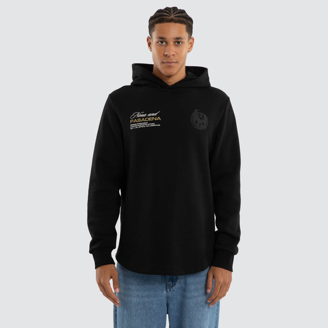 Collingwood Magpies AFL Recovery Hoodie Jet Black