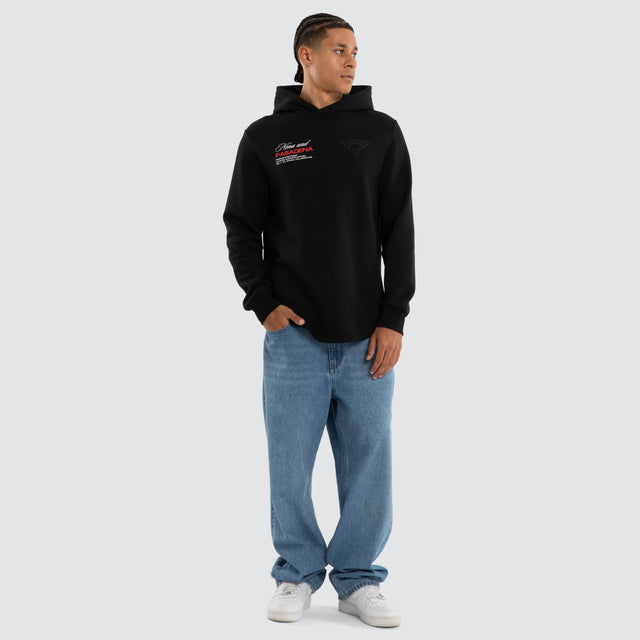 Essendon Bombers AFL Recovery Hoodie Jet Black