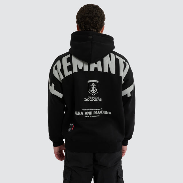 Fremantle Dockers Top Tier Hoodie Jet Black