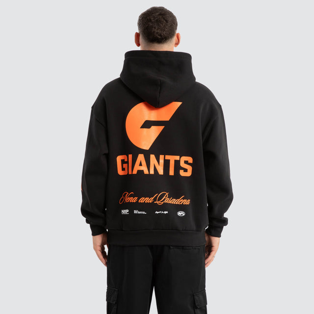 GWS Giants AFL Season Hoodie Jet Black