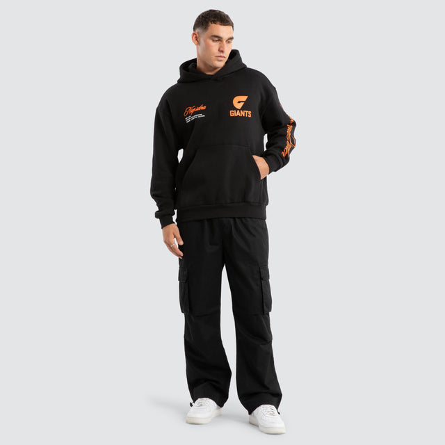 GWS Giants AFL Season Hoodie Jet Black