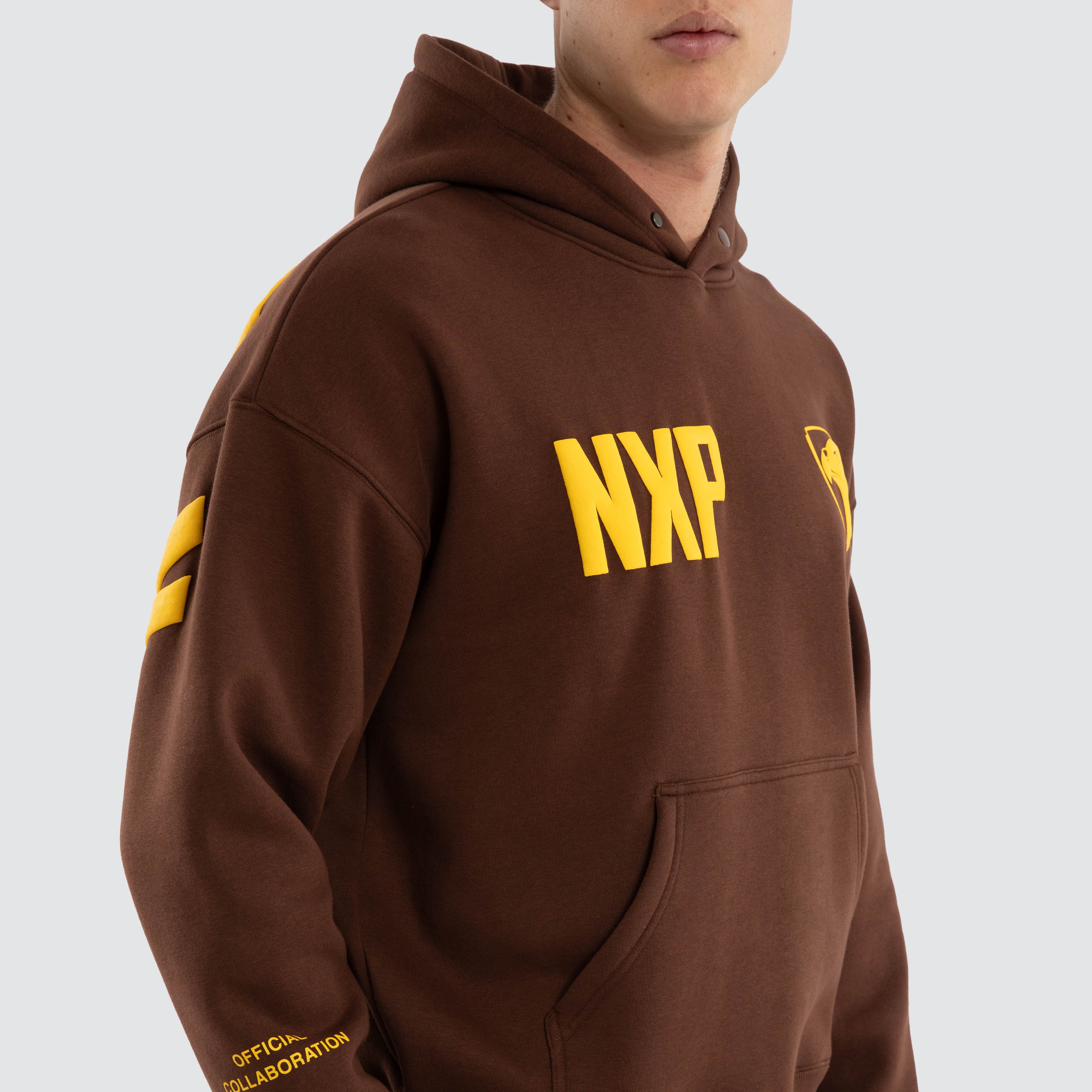 Hawthorn Hawks AFL Top Tier Hoodie Brown | NXP