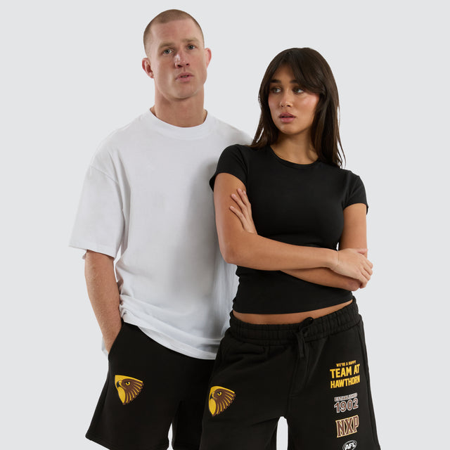 Hawthorn Hawks Prime Trackshorts Jet Black