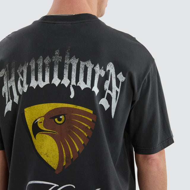 Hawthorn Vintage Goth Tee Pigment Asphalt