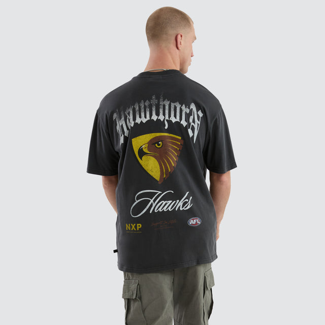 Hawthorn Vintage Goth Tee Pigment Asphalt