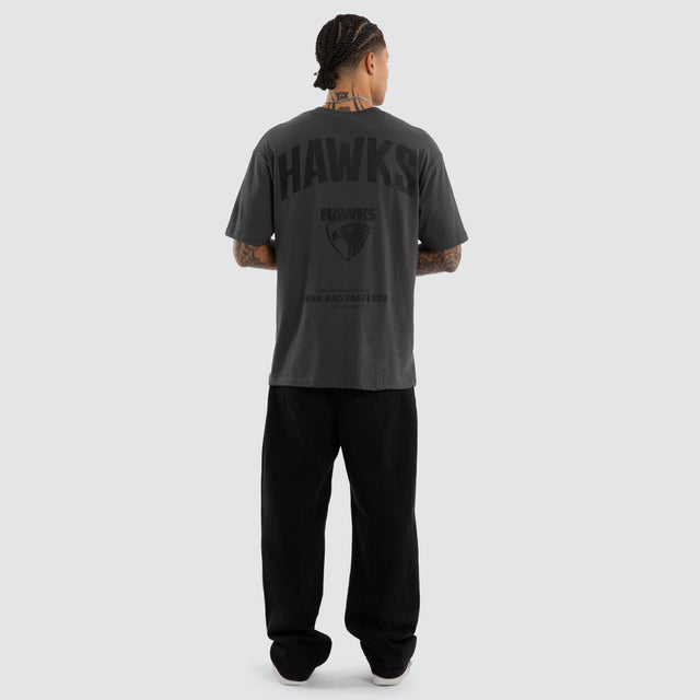 Hawthorn Hawks Champions Box Fit Tee Asphalt
