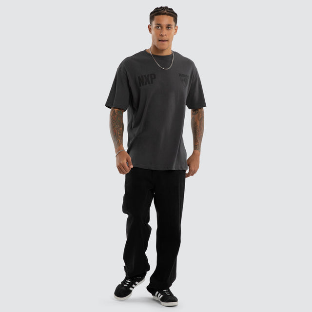 Hawthorn Hawks Champions Box Fit Tee Asphalt