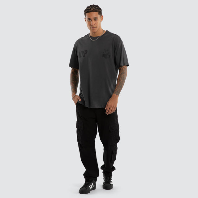 North Melbourne Kangaroos Champions Box Fit Tee Asphalt