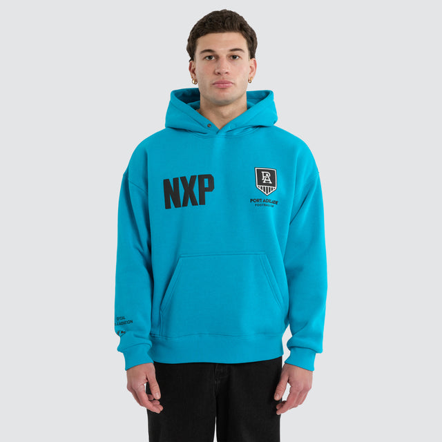 Port Adelaide Power Top Tier Hoodie Blue