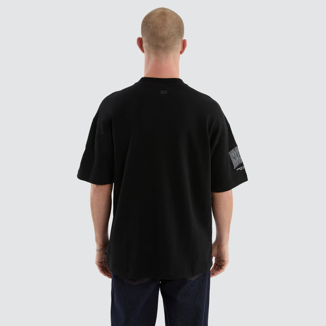 Richmond Tigers Game-On Loopback Tee Jet Black
