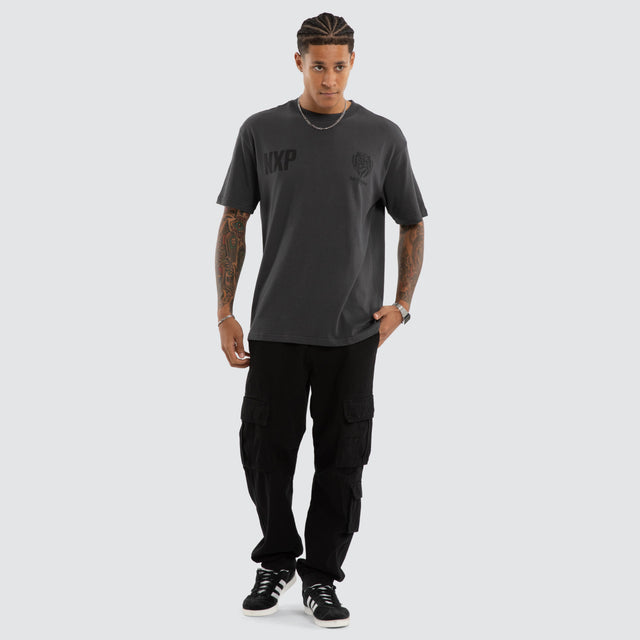 Richmond Tigers Champions Box Fit Tee Asphalt