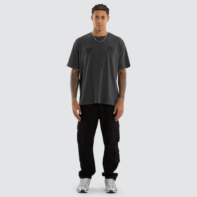 St Kilda Saints Champions Box Fit Tee Asphalt