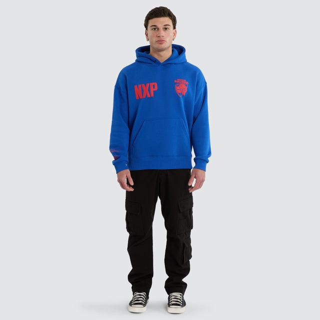 Western Bulldogs Top Tier Hoodie Blue