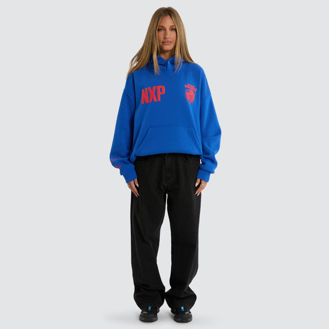 Western Bulldogs Top Tier Hoodie Blue