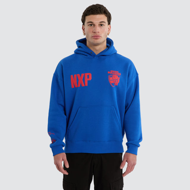 Western Bulldogs Top Tier Hoodie Blue