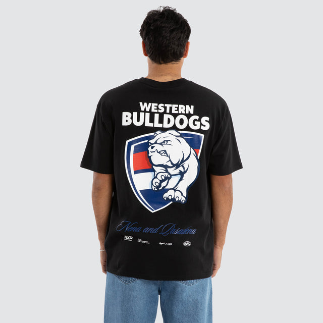 Western Bulldogs AFL Season Tee Jet Black