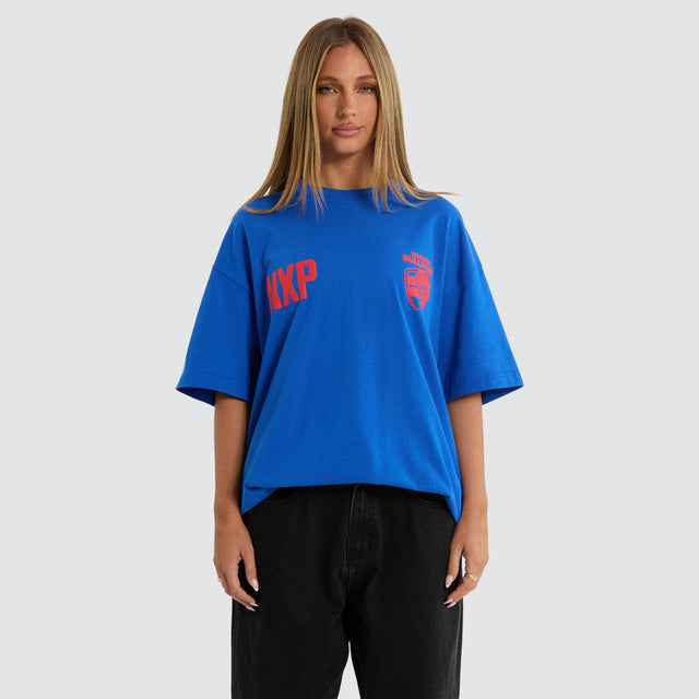 Western Bulldogs Archive Raptor Tee Blue