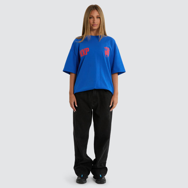 Western Bulldogs Archive Raptor Tee Blue