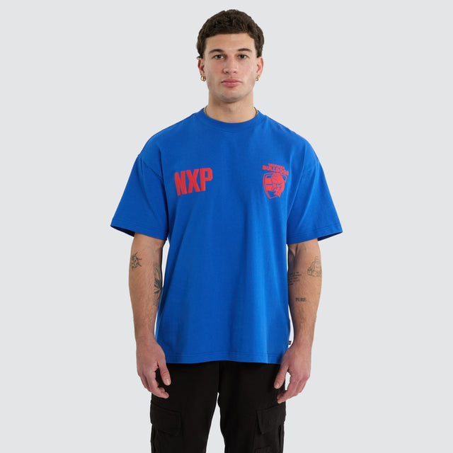 Western Bulldogs Archive Raptor Tee Blue