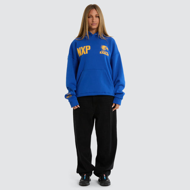 West Coast Eagles Top Tier Hoodie Blue