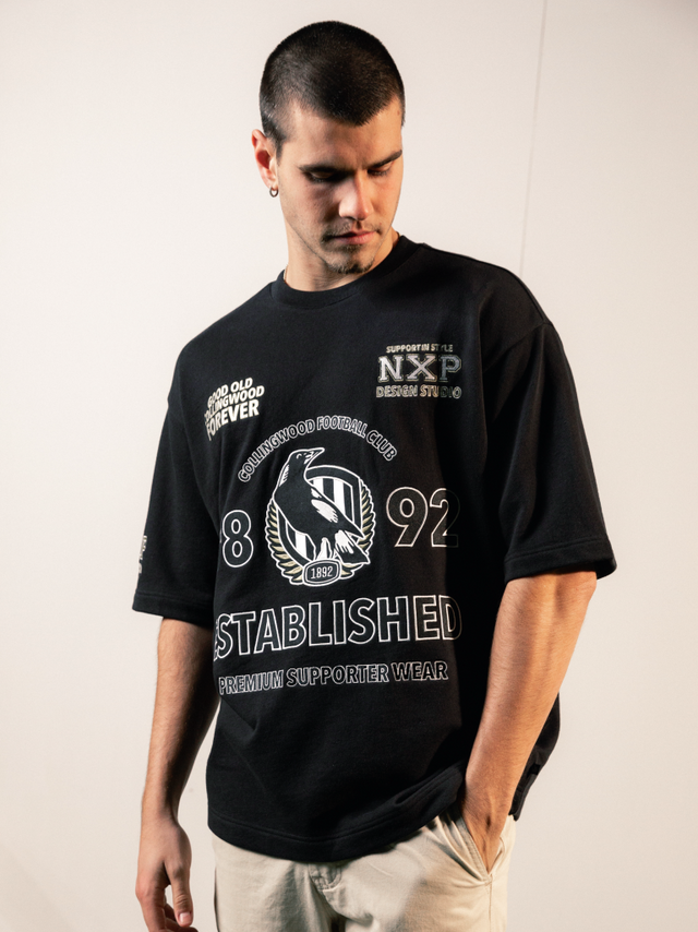 COLLINGWOOD MEGA LOOPBACK TEE