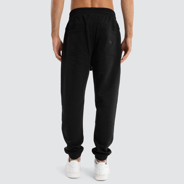 Carlton Blues AFL Cali Trackpants Jet Black