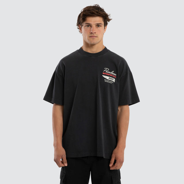 Downforce Raptor Tee Pigment Anthracite Black