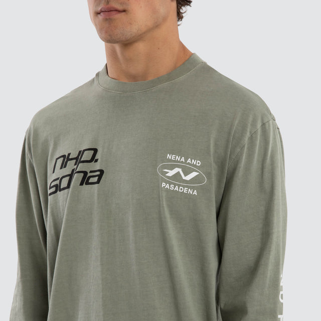 Sector Relaxed Longsleeve Tee Pigment Shadow