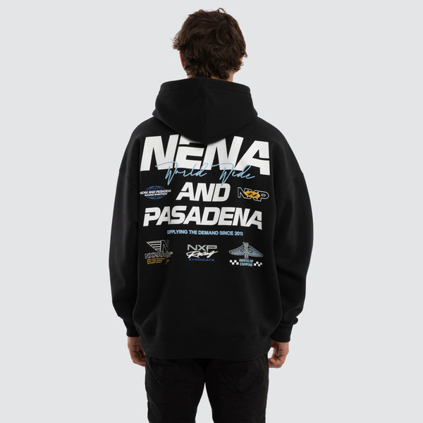 Network Box Fit Hoodie Black | NXP