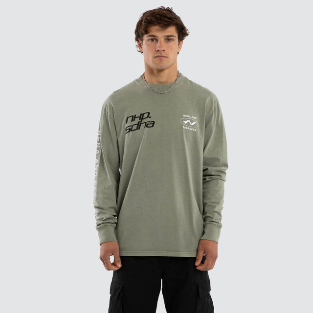 Sector Relaxed Longsleeve Tee Pigment Shadow