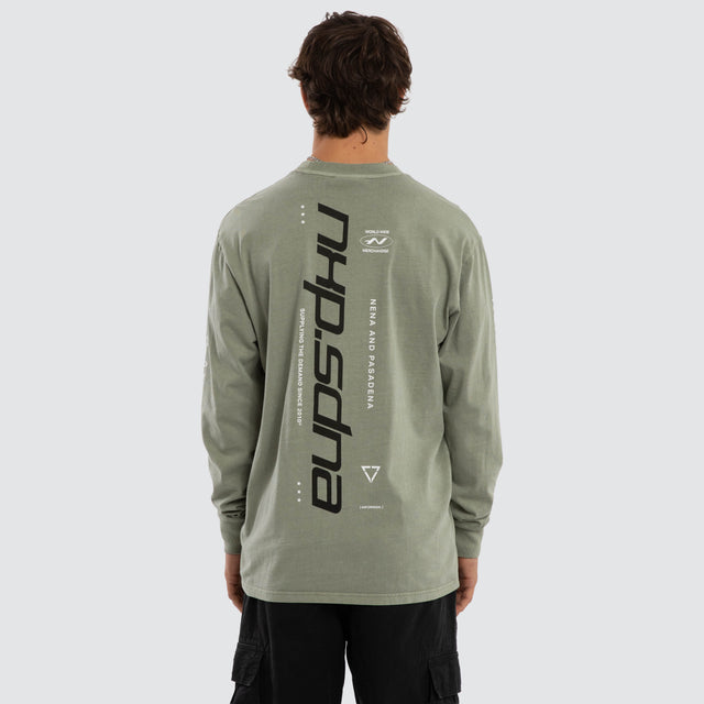 Sector Relaxed Longsleeve Tee Pigment Shadow