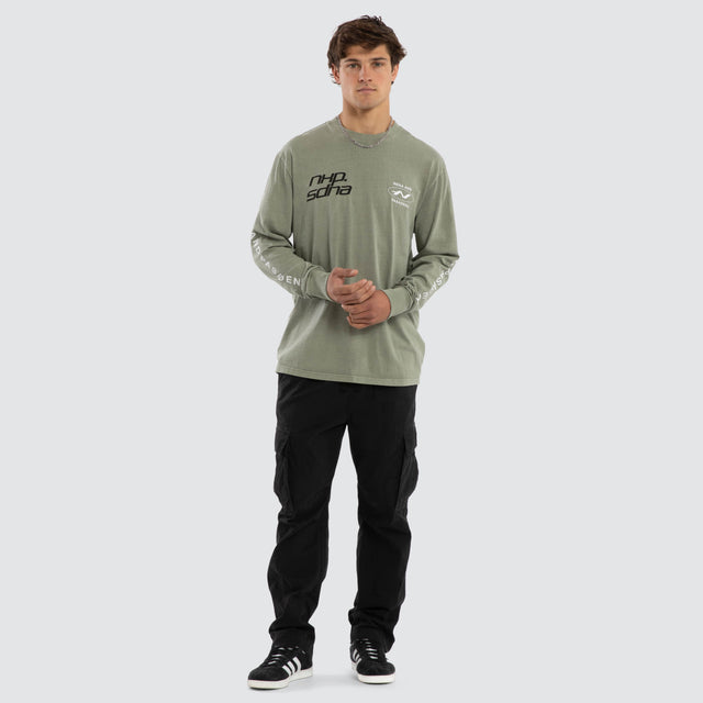 Sector Relaxed Longsleeve Tee Pigment Shadow